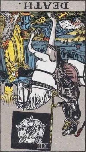 Death Tarot Card Reversed